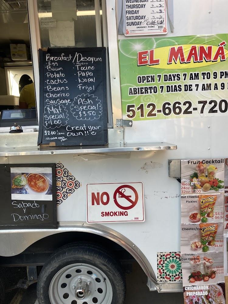 El Mana Authentic Mexican Food Truck 1 Lunch Tacos